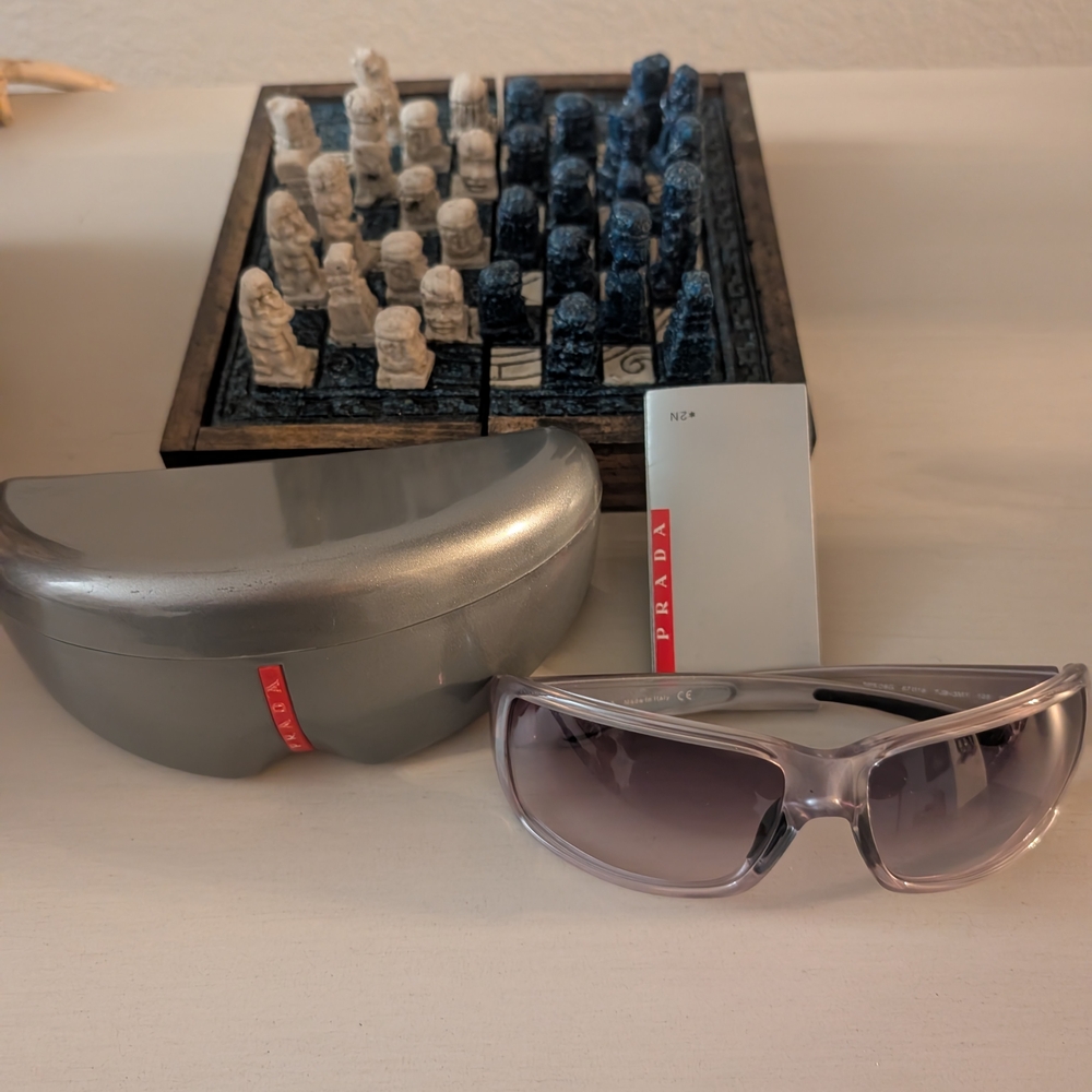 Prada Gray Sunglasses
